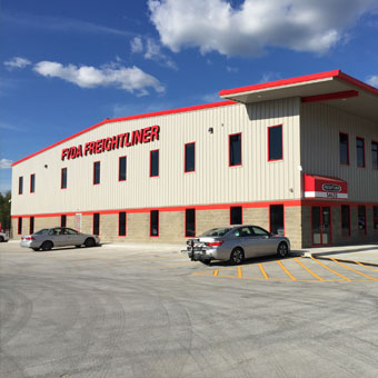 Go to fydafreightliner.com (map-and-hours-for-our-dealership--hours-zanesville subpage)